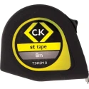 CK Tape Measure 8m Length Metric, IN, Imperial with 13mm Blade Width Steel ABS Case T3442M 8