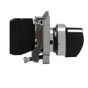 Schneider Electric Long Handle Selector Switch with 2 Positions, NO Contact Configuration, Harmony XB4 Series XB4BJ21