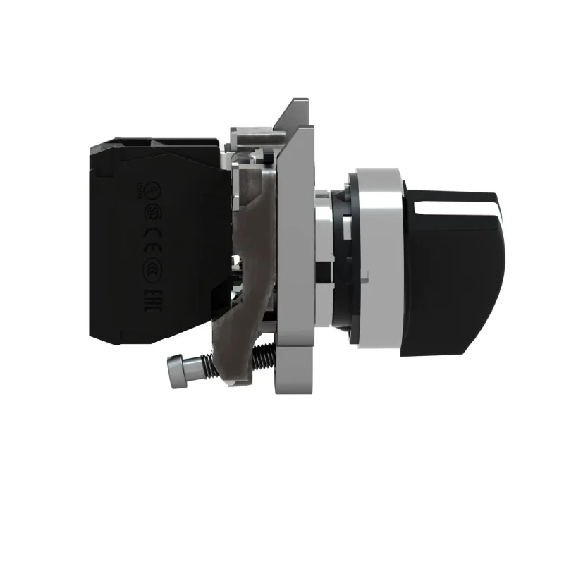 Schneider Electric Long Handle Selector Switch with 2 Positions, NO Contact Configuration, Harmony XB4 Series XB4BJ21