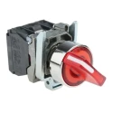 Schneider Electric Selector Switch Red Standard Handle 2 Positions Harmony XB4 XB4BK124B5