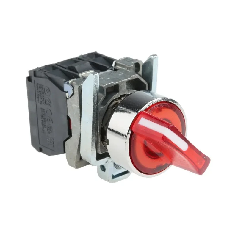 Schneider Electric Selector Switch Red Standard Handle 2 Positions Harmony XB4 XB4BK124B5