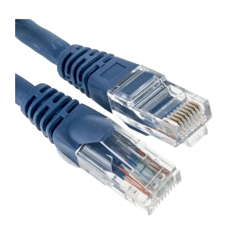 RS PRO Cat5e Ethernet Cable 3 m Blue RJ45 Male to RJ45 Male U/UTP Low Smoke Zero Halogen 657-2040