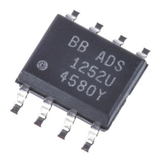 Texas Instruments Analogue to Digital Converter Delta Sigma 24 Bit 41ksps 8-Pin SOIC ADS1252U