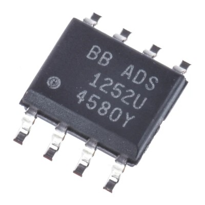 Texas Instruments Analogue to Digital Converter Delta Sigma 24 Bit 41ksps 8-Pin SOIC ADS1252U