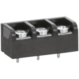 Sato Parts ML-30-AP Series Non-Fused Terminal Block, 3-Way, 6A, 250V, Screw Termination ML-30-AP-3P