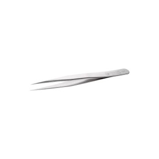 ideal-tek Stainless Steel Straight Fine Pointed Tweezer 120mm 1.SA