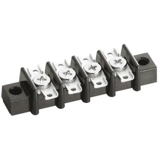Sato Parts 4-Way 6A 250V Phenolic Resin Non-Fused Terminal Block ML-3161-4P