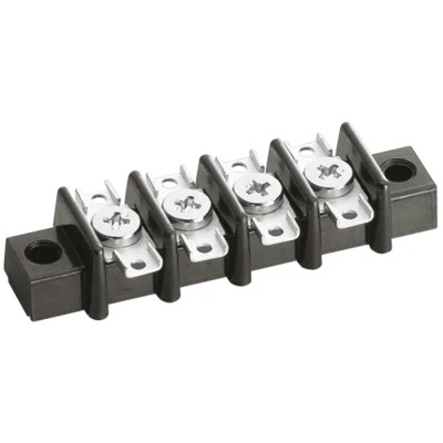 Sato Parts 4-Way 6A 250V Phenolic Resin Non-Fused Terminal Block ML-3161-4P
