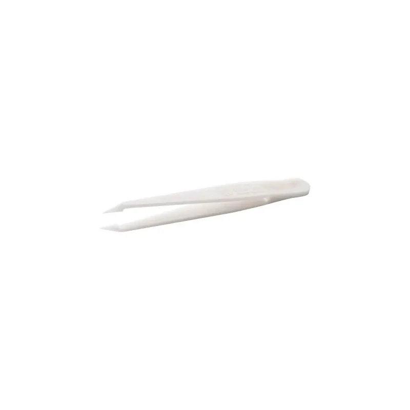 ideal-tek 115mm Delran Glass Straight Fine Short Tweezer 707.DG.ITR