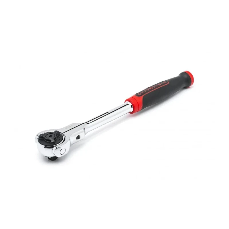GearWrench 3/8 in Ratchet with Dual Material Cushion Grip Handle, 250mm Overall 81225