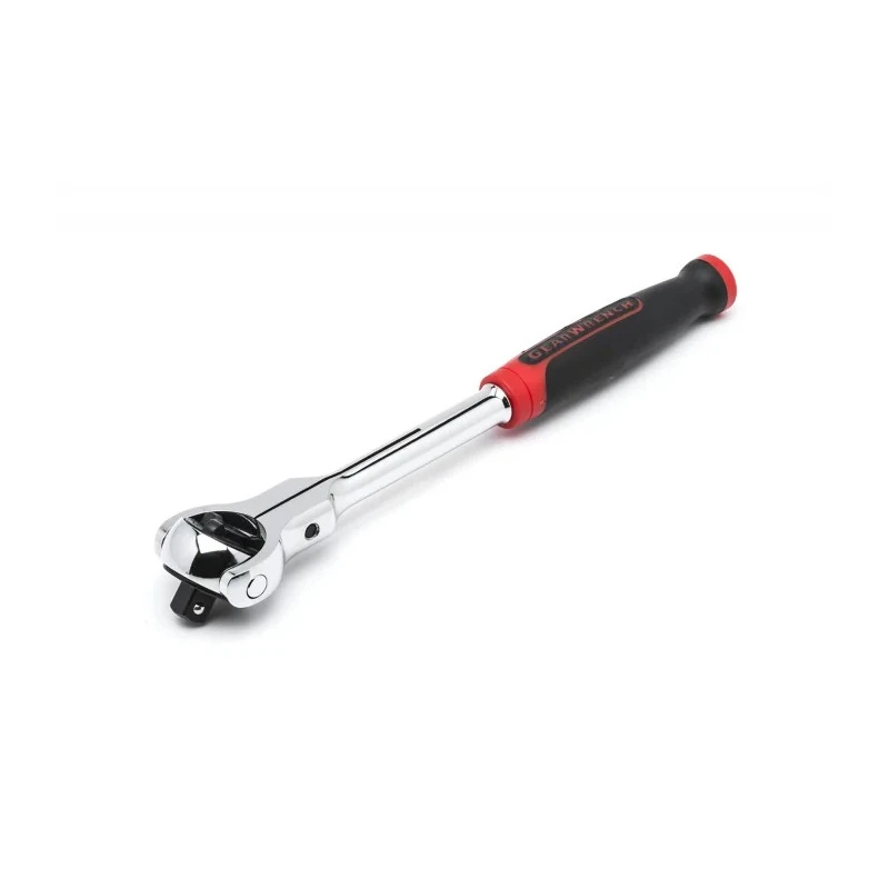 GearWrench 3/8 in Ratchet with Dual Material Cushion Grip Handle, 250mm Overall 81225