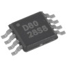 Texas Instruments 16 bit Digital to Analogue Converter DAC8550IBDGKT, Microwire QSPI SPI Interface, 200 ksps, 8-Pin MSOP
