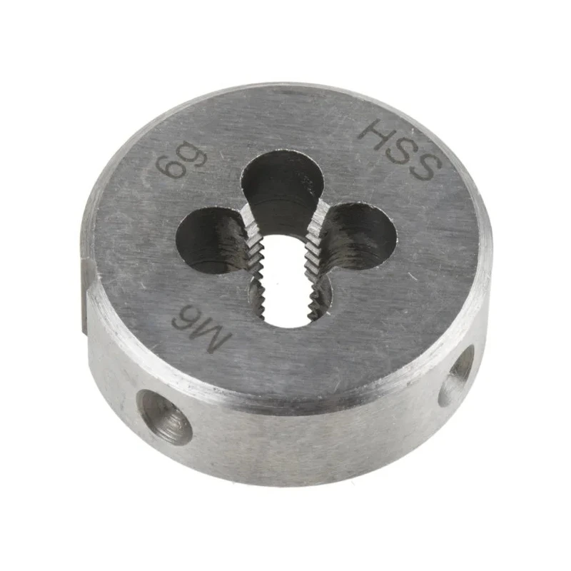 RS PRO Threading Die M6, 25 mm Outside Diameter, 9 mm Thickness, High Speed Steel 668-0722