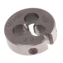RS PRO Threading Die M4, 20.63 mm Outside Diameter, 6.35 mm Thickness, High Speed Steel 668-0753
