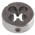 RS PRO Threading Die M8 x 1.25 mm, 25 mm Outside Diameter, 9 mm Thickness, HSS Material 668-0731