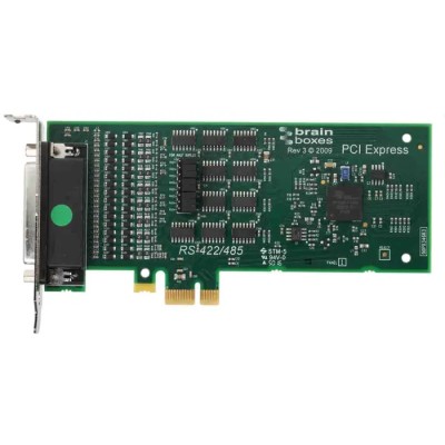 Brainboxes 4 Port PCIe RS485, RS422 Serial Card PX-335