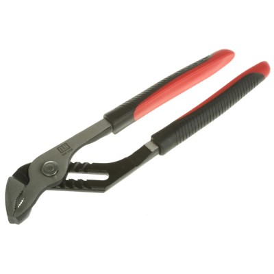 RS PRO Chrome Nickel High Carbon Steel Curved Water Pump Plier 250mm Overall Length 668-5938