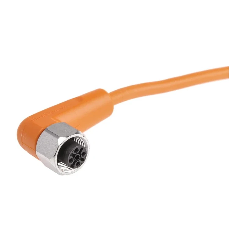 ifm electronic Female 4 way M12 to Female 5 way Unterminated Sensor Actuator Cable 2 m EVT067