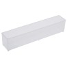 Raaco 1 Cell Transparent Polypropylene Compartment Box 47 mm x 39 mm x 218 mm 114585