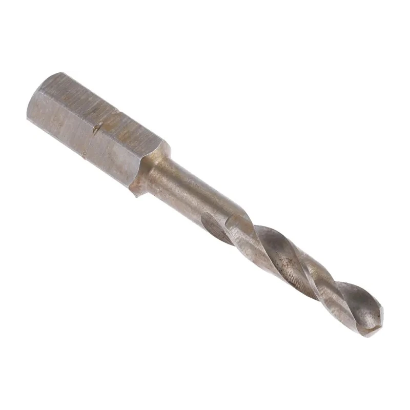 RS PRO HSS Twist Drill Bit 4.2mm Drill Size 6.4mm Hex Shank 45mm Overall Length 669-9375