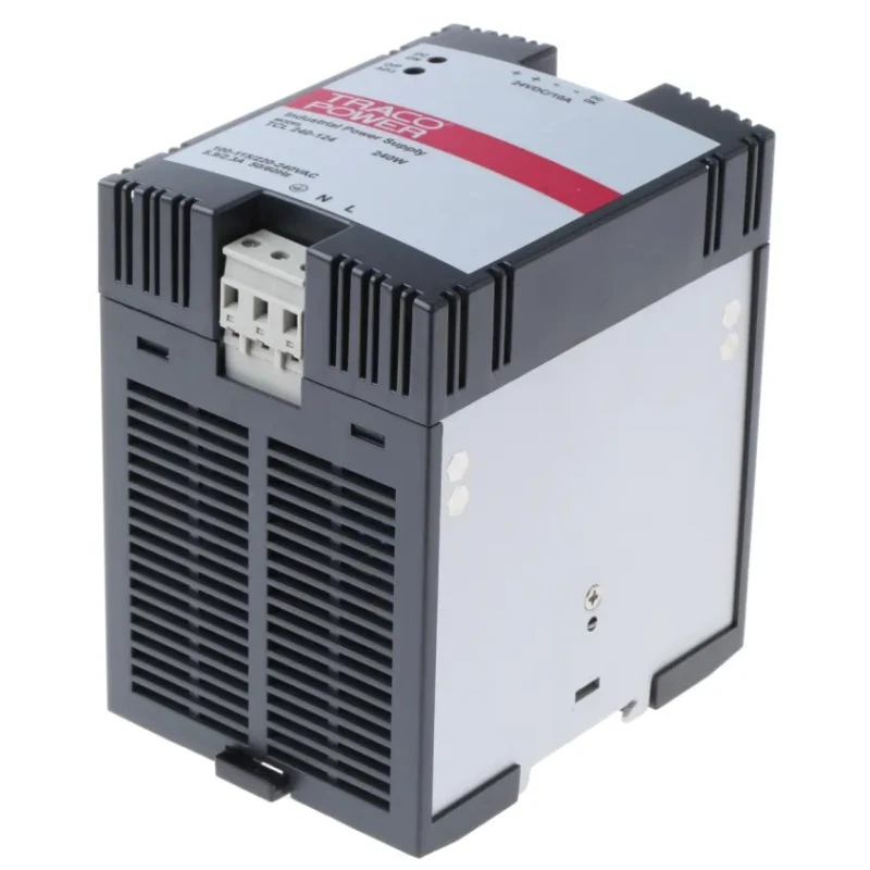 TRACOPOWER TCL Switched Mode DIN Rail Power Supply 132V AC Input 28V DC, 10 A Output, 240W TCL 240-124