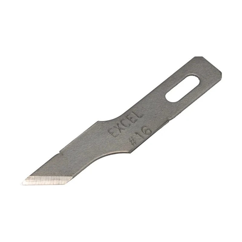 Weller Xcelite Steel Fine Point Diagonal Safety Knife Blade, 5 Pieces XNB105