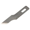 Weller Xcelite Steel Fine Point Diagonal Safety Knife Blade, 5 Pieces XNB105