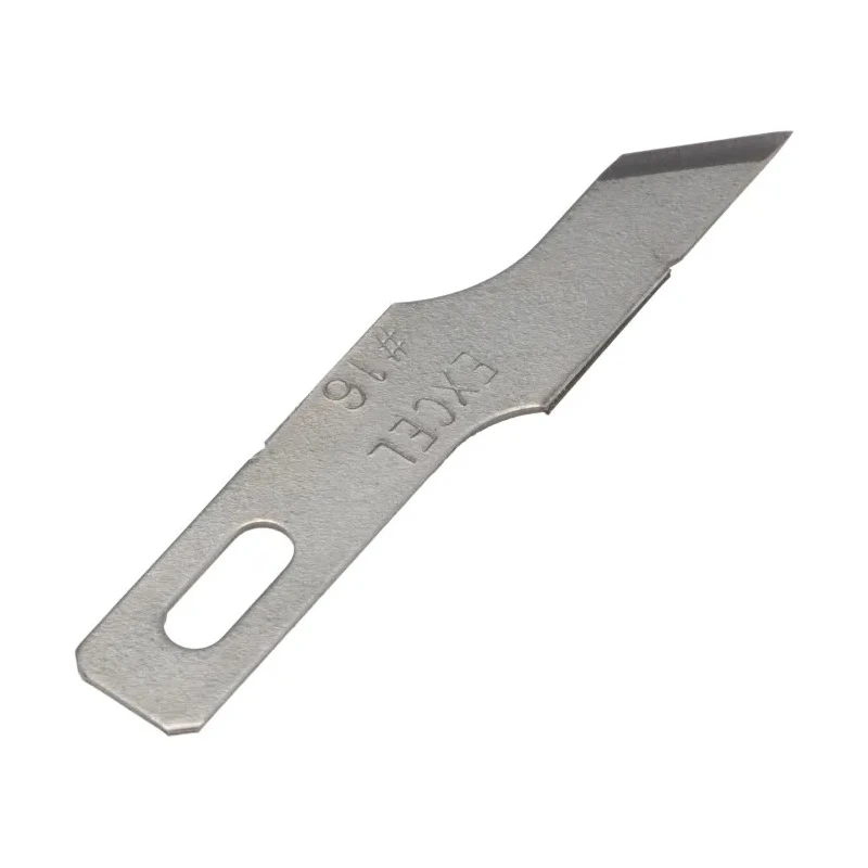 Weller Xcelite Steel Fine Point Diagonal Safety Knife Blade, 5 Pieces XNB105