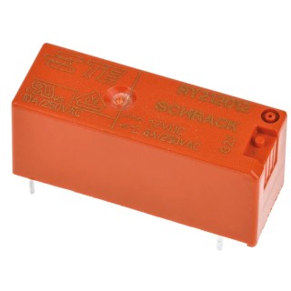 TE Connectivity PCB Power Relay 12V dc Coil 8A Switching Current SPDT RY212012