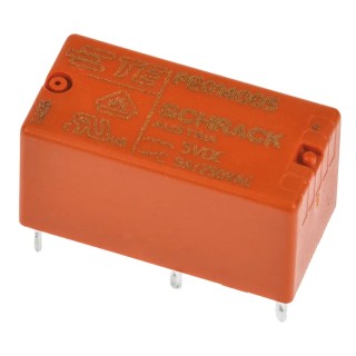 TE Connectivity PCB Power Relay 5V dc Coil 5A Switching Current SPDT PE014005