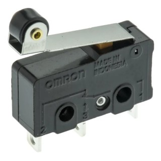 Omron Roller Lever Micro Switch, Solder Terminal, 10.1A, 250 V AC, 30 V DC, SPDT, IP40 SS-10GL2