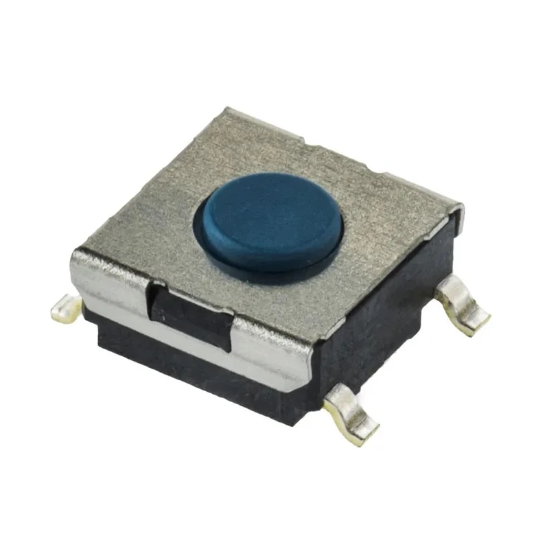 Omron Tactile Switch SPST 50mA 24V DC 0.5 mm Actuator Length Through Hole B3FS-1005
