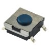 Omron Tactile Switch SPST 50mA 24V DC 0.5 mm Actuator Length Through Hole B3FS-1005