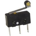 Omron Aratas Roller Lever Micro Switch, Tab Terminal, 100mA, 250V AC, 30V DC, SPDT, IP40 SS-01GL2-ET