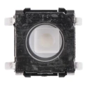 Omron Tactile Switch Plunger 3.9 mm SPST 50mA 24 V dc Through Hole B3W-1050