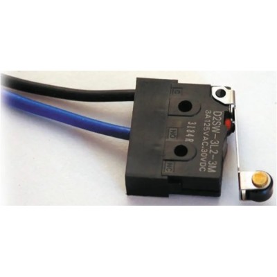 Omron Roller Lever Micro Switch, PCB Terminal, 100mA, 30 V dc, SPDT, IP67 D2SW-P01L2B