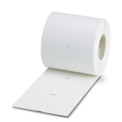 Phoenix Contact White Cable Labels 63.5 mm Width, 1500 Per Pack 0817536