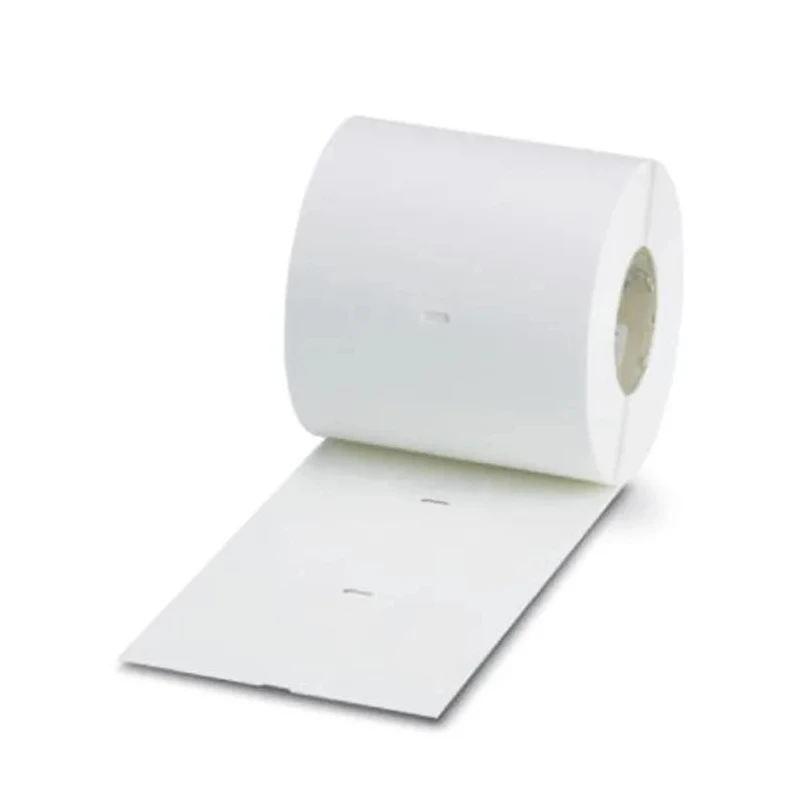 Phoenix Contact White Cable Labels 63.5 mm Width, 1500 Per Pack 0817536