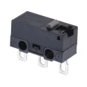 Omron Pin Plunger Micro Switch, Solder Terminal, 100mA, 30V DC, SPDT, IP40 D2F-01-D3