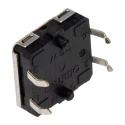 Alps Alpine IP67 Yellow Tactile Switch Plunger, 3.75 mm, SPST 50mA 24 V DC Through Hole B3W-4055
