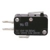 Omron Aratas Short Hinge Lever Micro Switch, Tab Terminal, 100mA, 250V AC, SPDT, IP40 VX-011-1C23