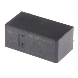 Omron PCB Power Relay SPDT 24V DC Coil 16A Switching Current G2RL-14-E DC24
