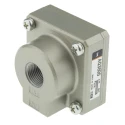 SMC Pneumatic Quick Exhaust Valve 3/8 in Female Threaded x 1 Mpa with Built-in Silencer AQ3000-03