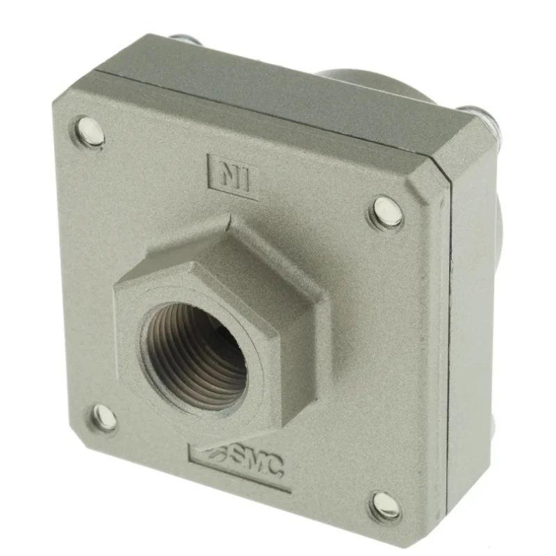 SMC Pneumatic Quick Exhaust Valve 3/8 in Female Threaded x 1 Mpa with Built-in Silencer AQ3000-03