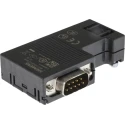 Siemens PROFIBUS 9 Way Right Angle Cable D-Sub Connector Female 6ES7972-0BA12-0XA0