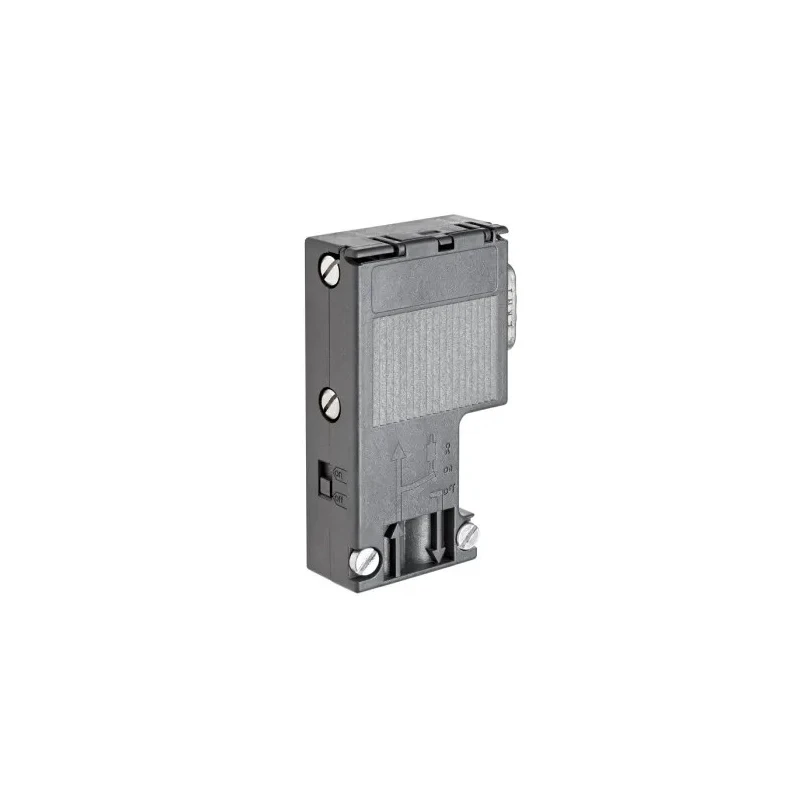 Siemens PROFIBUS 9 Way Right Angle Cable D-Sub Connector Female 6ES7972-0BA12-0XA0