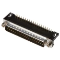 ASSMANN WSW A-DS 09 A/KG-T1 9 Way Right Angle 2.77 mm Pitch Through Hole D-Sub Connector with 4 to 40 UNC Screw Lock