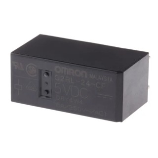 Omron PCB Power Relay 5V DC Coil 8A Switching Current DPDT G2RL-24-CF DC5
