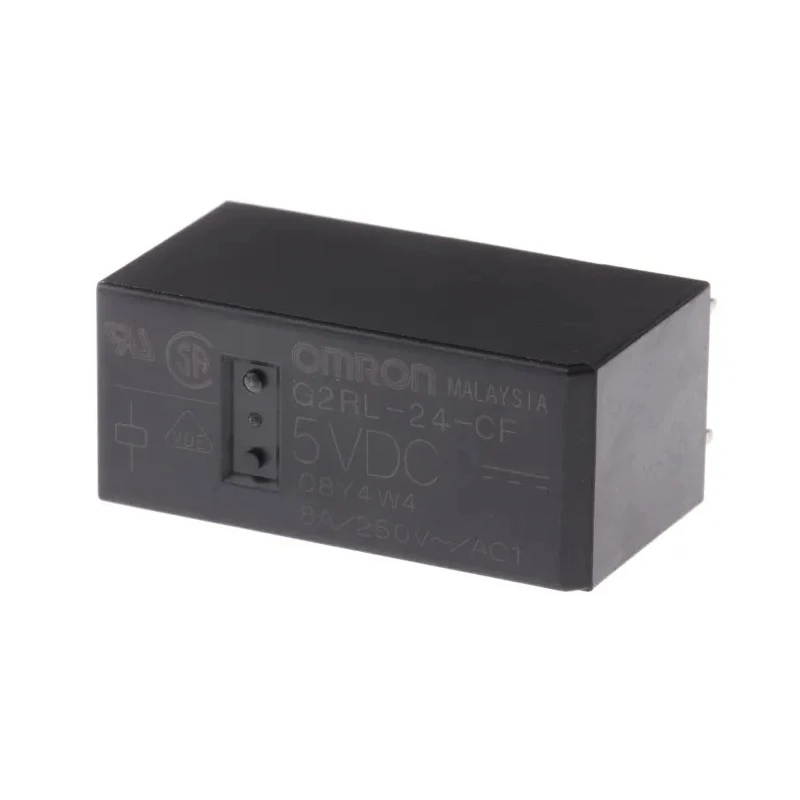 Omron PCB Power Relay 5V DC Coil 8A Switching Current DPDT G2RL-24-CF DC5