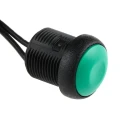 APEM IR Series Momentary Push Button Switch Panel Mount SPST IP67 14.8 mm Cutout 48 V dc 250 V ac IRR3F432